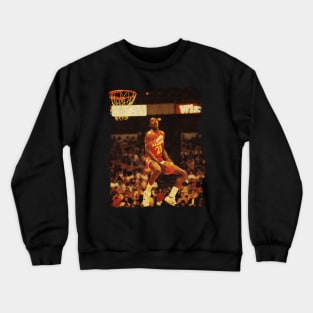 Dominique Wilkins Also Known As in The 1988 NBA Slam Dunk Contest Crewneck Sweatshirt